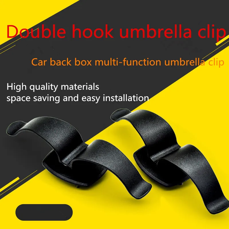 Multifunctional Car Trunk Mounting Double Bracket Umbrella Holder Clip Hook Universal Automotive Interior 1Pair
Multifunctional Car Trunk Mounting Double Bracket Umbrella Holder Clip Hook Universal Automotive Interior 1Pair