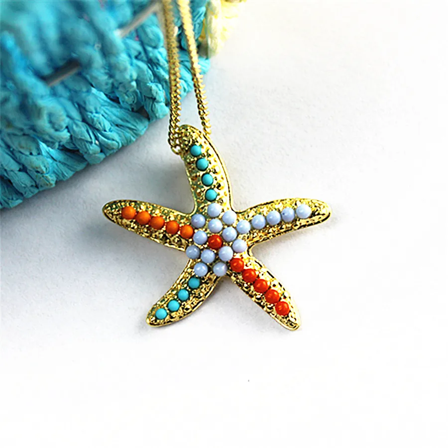 Affordable popular romantic and lovely Colorful gorgeous starfish girl wholesale gift necklace! Free shipping!
Affordable popular romantic and lovely Colorful gorgeous starfish girl wholesale gift necklace! Free shipping!