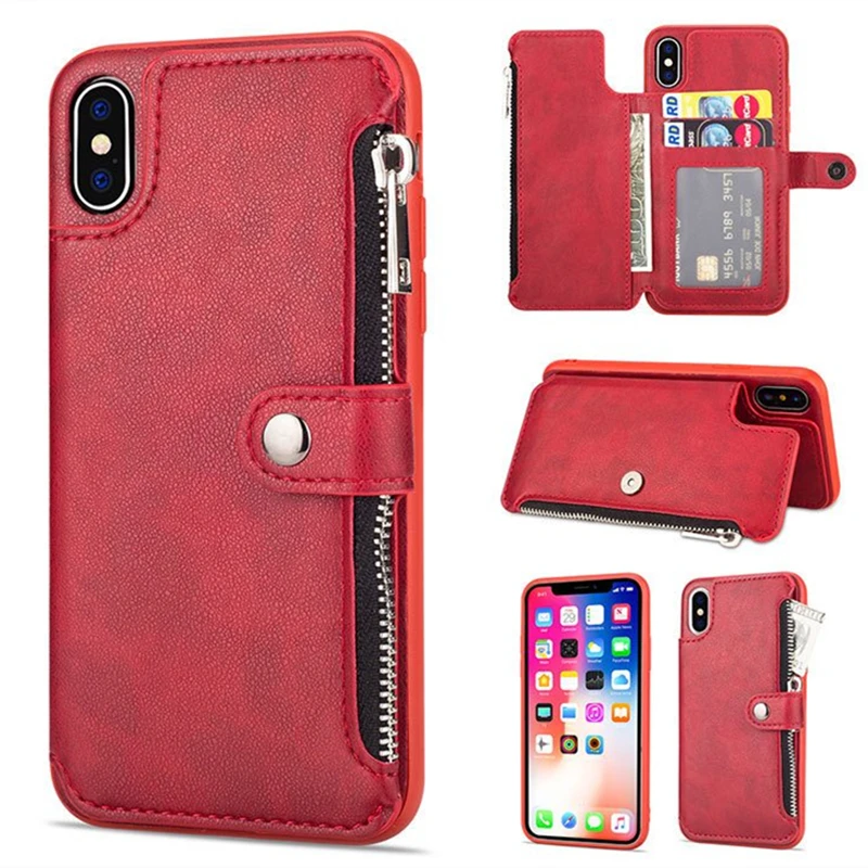 Retro Zipper Flip Case For iPhone XR Case Leather Magnetic Buck Wallet For iPhone XS Max X XR 8 7 6S Plus 11 Pro Multi Card Slot
Retro Zipper Flip Case For iPhone XR Case Leather Magnetic Buck Wallet For iPhone XS Max X XR 8 7 6S Plus 11 Pro Multi Card Slot