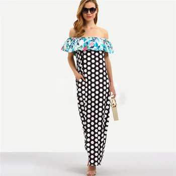 Off Shoulder Dress Elegant Long Summer Dress Women Vestido Vintage Robe Longue Maxi Dress Robe Sexy Vestidos De Verano Sukienki 
Off Shoulder Dress Elegant Long Summer Dress Women Vestido Vintage Robe Longue Maxi Dress Robe Sexy Vestidos De Verano Sukienki