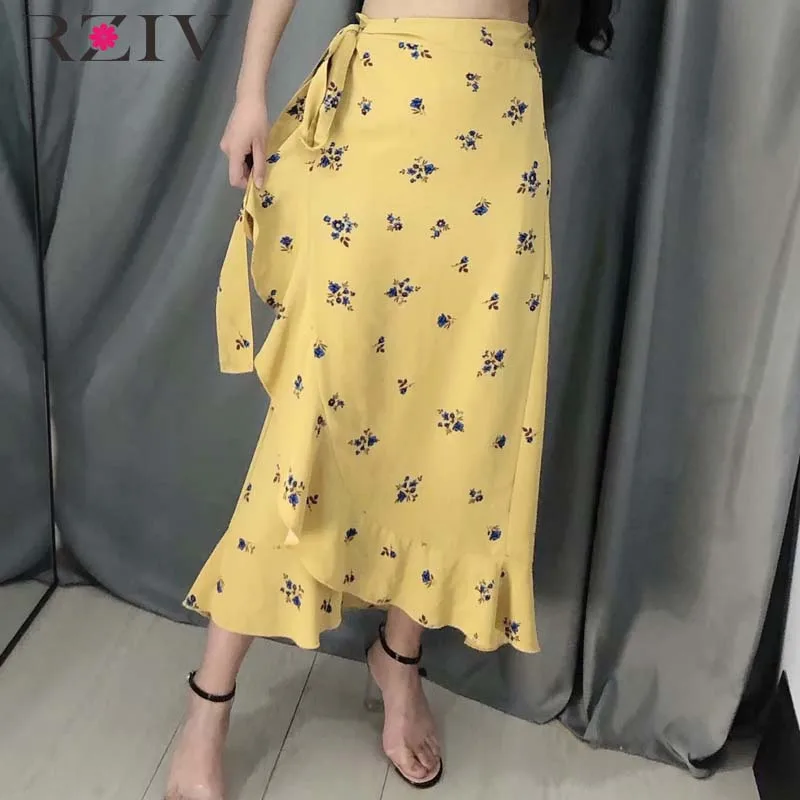 RZIV Summer leisure female skirts flouncing bow decoration flower print skirt
RZIV Summer leisure female skirts flouncing bow decoration flower print skirt