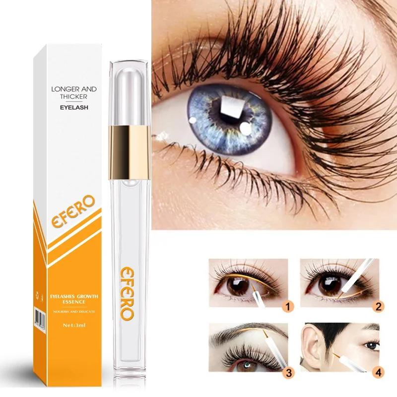 

Eyelashes Growth Essence Oil Natural Eyelash Enhancer Longer Fuller Thicker Curling Eyelash Grow Serum Eye Lash Care