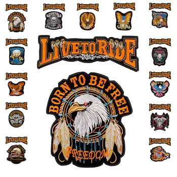 1Pcs Eagle and Skull Creative Decorative Clothing Patches Embroidery Patches Ironing on Hat Coat Dress Pants Accessories
1Pcs Eagle and Skull Creative Decorative Clothing Patches Embroidery Patches Ironing on Hat Coat Dress Pants Accessories
