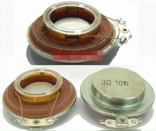 2pcs 44MM plane Vibration Speaker Resonance 10~15 Watts 4 / 8 Ohms | Электроника