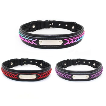 Dog Collar leather Personalized Engraved Pet Name ID Padded Collars dog accessories for small big dogs bulldog chihuahua pitbull
Dog Collar leather Personalized Engraved Pet Name ID Padded Collars dog accessories for small big dogs bulldog chihuahua pitbull