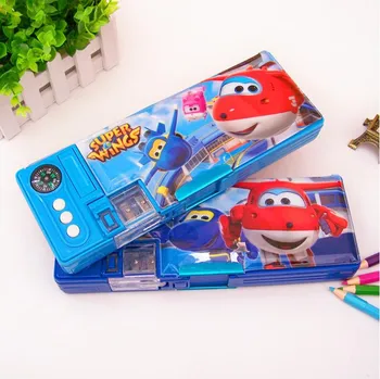 1 piece Multifunctional plastic stationery box Pupils learning supplies Boy girl pencil box Korea creative ultra-large capacity
1 piece Multifunctional plastic stationery box Pupils learning supplies Boy girl pencil box Korea creative ultra-large capacity