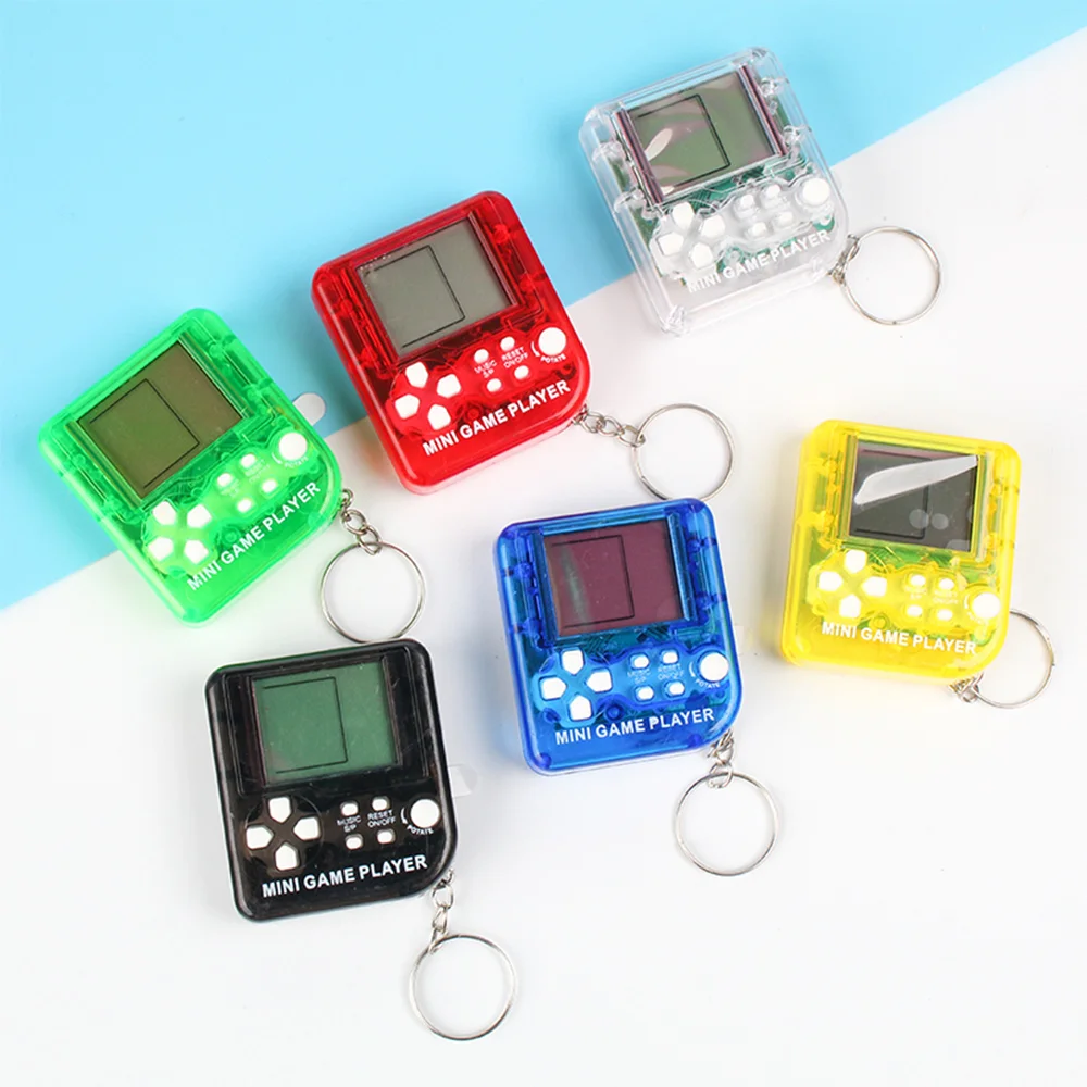 Mini Tetris Handheld Game Consoles Portable LCD Players Built-in 26 Games Anti-Stress Kids Educational Electronic Classic Toys
Mini Tetris Handheld Game Consoles Portable LCD Players Built-in 26 Games Anti-Stress Kids Educational Electronic Classic Toys