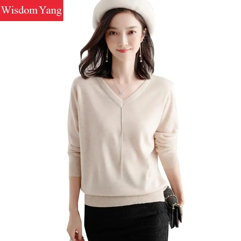 Autumn Winter Sweater Women Black Blue Khaki Long Sleeve Tassel Pullover 2018 Casual Loose Vneck Wool Elegant Sewaters Jumper
Autumn Winter Sweater Women Black Blue Khaki Long Sleeve Tassel Pullover 2018 Casual Loose Vneck Wool Elegant Sewaters Jumper