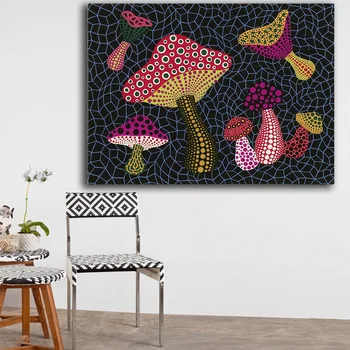 Print Oil Painting Wall painting Yayoi Kusama MUSHROOMS (OBST) Home Decorative Wall Art Picture For Living Room painting
Print Oil Painting Wall painting Yayoi Kusama MUSHROOMS (OBST) Home Decorative Wall Art Picture For Living Room painting