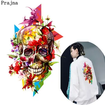 Prajna Mexican Skull Jacket Patches Iris Ghost Head Ironing On Transfers For T-shirt Geometric Sticker On Clothing Appliques
Prajna Mexican Skull Jacket Patches Iris Ghost Head Ironing On Transfers For T-shirt Geometric Sticker On Clothing Appliques