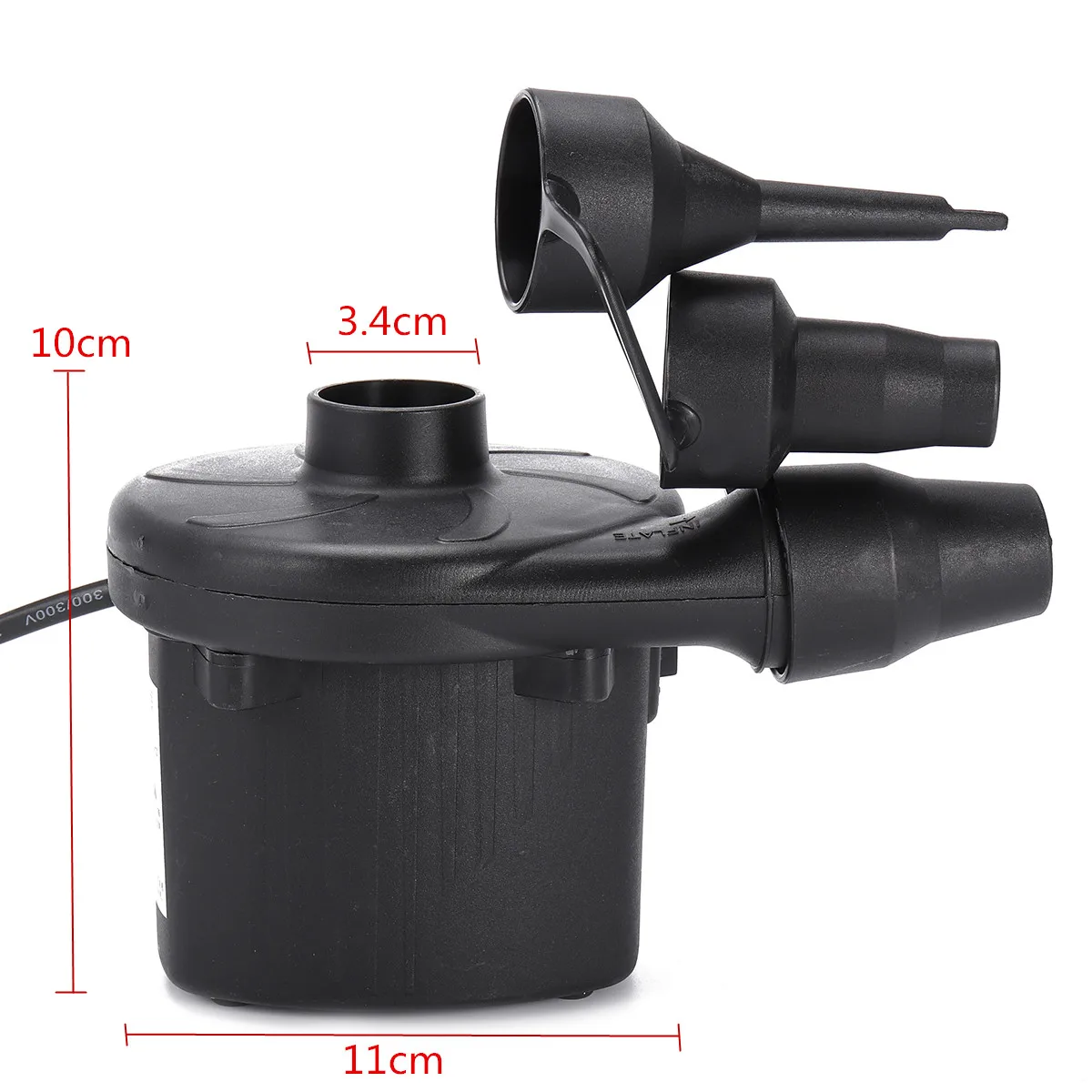 2 IN 1 Inflate and Deflate Pump 12V Portable Electric Air Pump for Inflatable Sleeping Mattress Swimming Pool Air Cushion Bed
2 IN 1 Inflate and Deflate Pump 12V Portable Electric Air Pump for Inflatable Sleeping Mattress Swimming Pool Air Cushion Bed