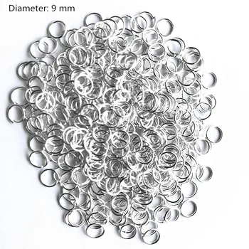 Free 9MM 500pcs Sterling Silver Open Jump Ring Silver Components DIY Jewelry 925 silver findings opening rings FY-32
Free 9MM 500pcs Sterling Silver Open Jump Ring Silver Components DIY Jewelry 925 silver findings opening rings FY-32