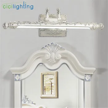 110V - 240V 7W 54cm European LED bathroom mirror lights Vintage retro toilet Kitchen cabinet light rotation design silver lamps
110V - 240V 7W 54cm European LED bathroom mirror lights Vintage retro toilet Kitchen cabinet light rotation design silver lamps