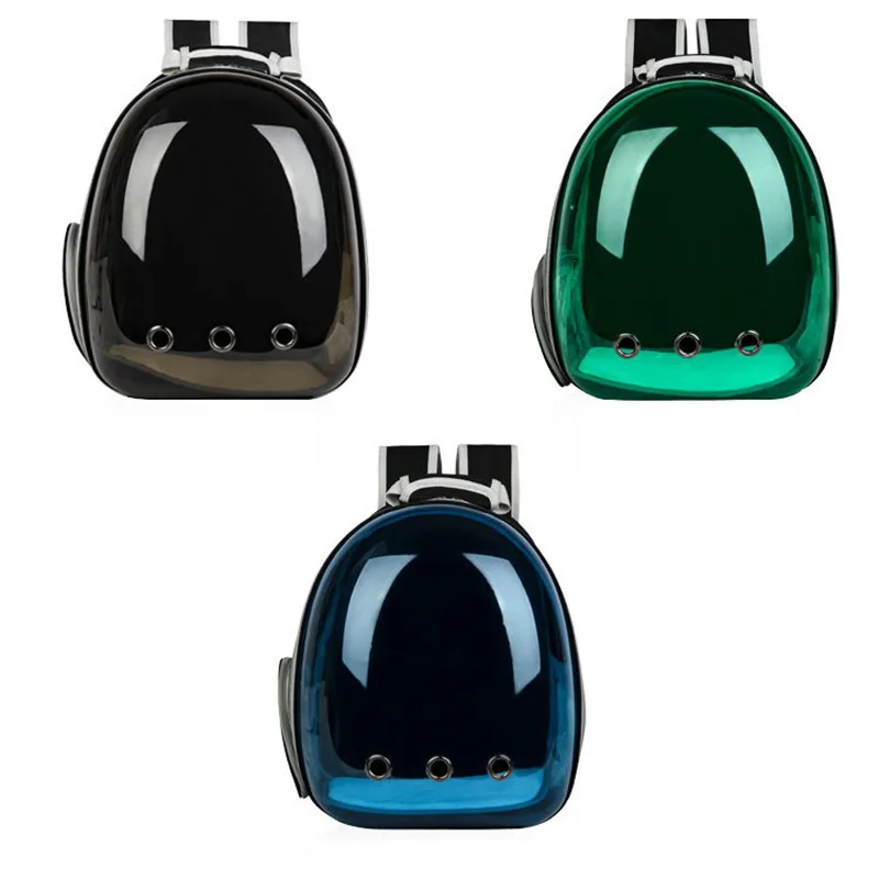 New pet backpack out portable cat bag transparent Pet Cat Dog Puppy Carrier Travel Bag Space Capsule Backpack Breathable AprT4 (6)