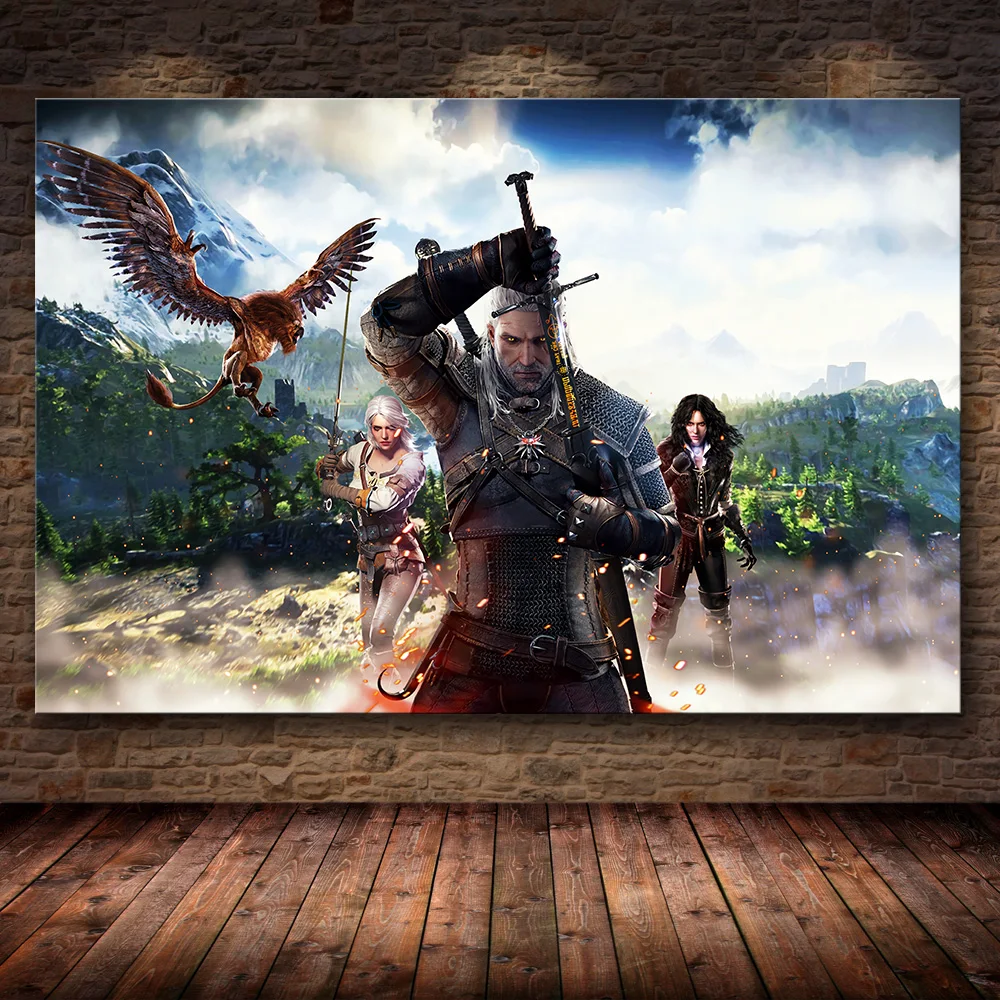 Unframed The Game Poster Decoration Painting of The Witcher 3: Wild Hunt on HD Canvas canvas painting art posters and prints
Unframed The Game Poster Decoration Painting of The Witcher 3: Wild Hunt on HD Canvas canvas painting art posters and prints