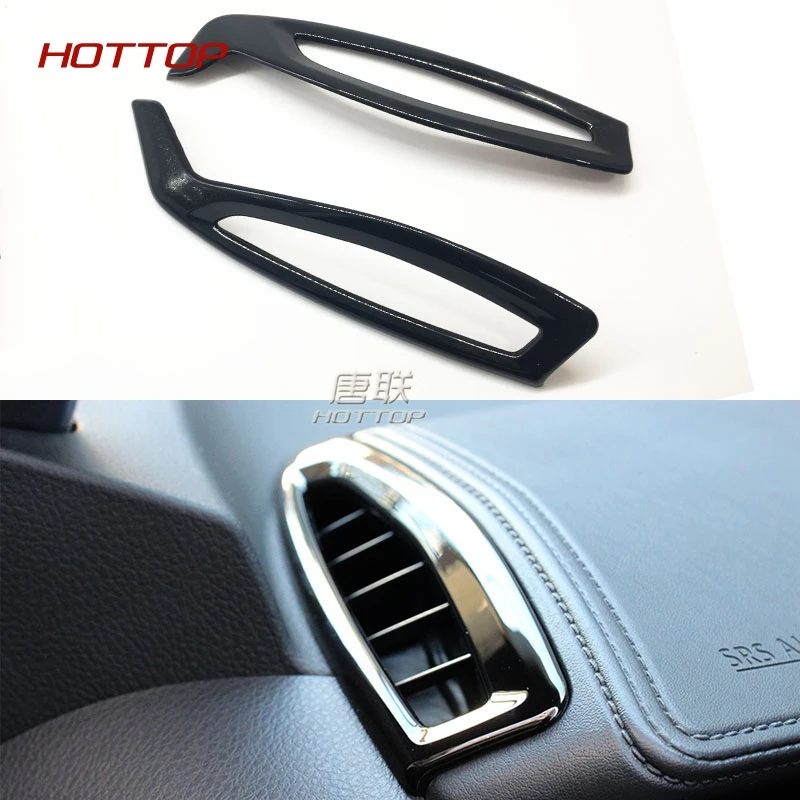 HOTTOP 2PCS ABS Matte Interior Upper Air Vent Cover Trim For Toyota C-HR CHR 2016-2017 Right Hand Drive color Black
HOTTOP 2PCS ABS Matte Interior Upper Air Vent Cover Trim For Toyota C-HR CHR 2016-2017 Right Hand Drive color Black