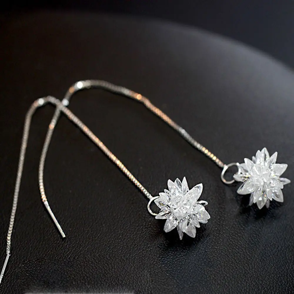 1 Pair Fashion Style Elegant Women Tassel Rhinestone Ear Stud Fashion Earrings Chain Jewelry boucle d'oreille pendante
1 Pair Fashion Style Elegant Women Tassel Rhinestone Ear Stud Fashion Earrings Chain Jewelry boucle d'oreille pendante