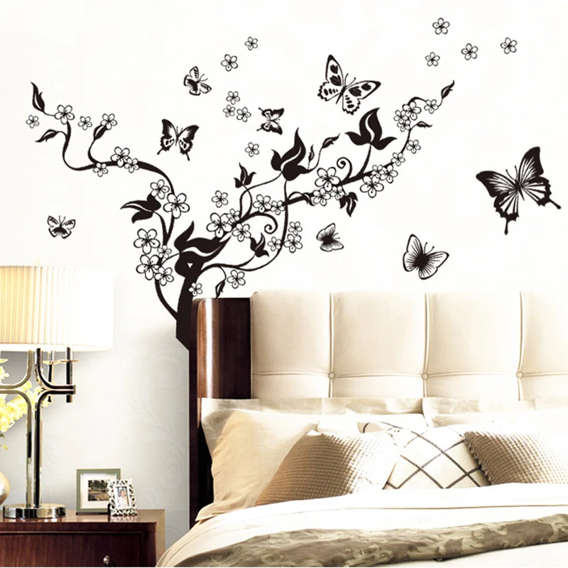 Fashion Romantic Flower Wall Sticker Art Decal background decoration Wall Stickers Home Decor butterfly 3D Wallpaper on the wall
Fashion Romantic Flower Wall Sticker Art Decal background decoration Wall Stickers Home Decor butterfly 3D Wallpaper on the wall