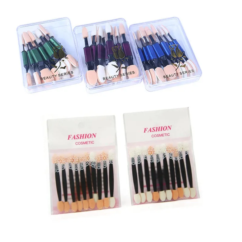 10pcs Portable Double Ended Eyeshadow Brush Pro Sponge Stick Eye Shadow Applicator Disposable Beauty Makeup Tools
10pcs Portable Double Ended Eyeshadow Brush Pro Sponge Stick Eye Shadow Applicator Disposable Beauty Makeup Tools