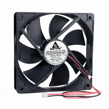 2 pieces lot Gdstime 12cm 120mm x 25mm 2Pin 0.5A DC Brushless PC Computer Case Cooling Fan 5V
2 pieces lot Gdstime 12cm 120mm x 25mm 2Pin 0.5A DC Brushless PC Computer Case Cooling Fan 5V