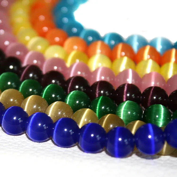 Hot Selling 50pcs/lot Cat Eye Beads 8mm Glass Round Beads strand Mixed Color Assortment BBB003
Hot Selling 50pcs/lot Cat Eye Beads 8mm Glass Round Beads strand Mixed Color Assortment BBB003