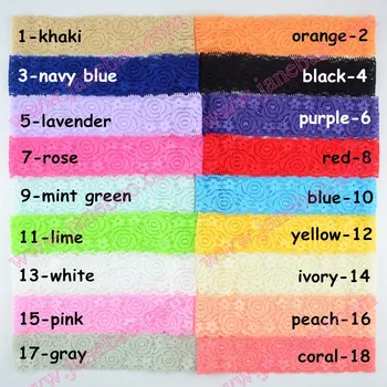 free shipping 30pcs children's hair accessories 1.5''wide elastic lace headband baby girls stretch hairband
free shipping 30pcs children's hair accessories 1.5''wide elastic lace headband baby girls stretch hairband