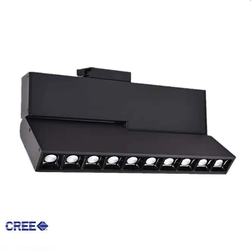 10*2W CREE LED Track Lamp Lights Rail Spotlights Leds Tracking Fixture Spot Lights Reflectors for clothes Store
10*2W CREE LED Track Lamp Lights Rail Spotlights Leds Tracking Fixture Spot Lights Reflectors for clothes Store