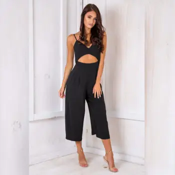 2018 Newest Stylish Women Sexy V Neck Jumpsuit Sleeveless Playsuit Party Wide Leg Long Trousers Rompers
2018 Newest Stylish Women Sexy V Neck Jumpsuit Sleeveless Playsuit Party Wide Leg Long Trousers Rompers