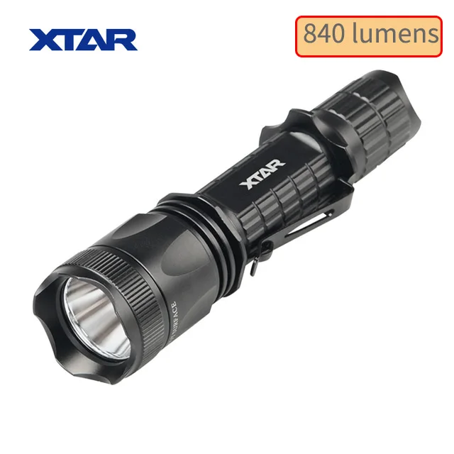 Тактический фонарик XTAR TZ20 CREE XM-L2 U2 светодиодный фонарь макс. 840 Люмен расстояние