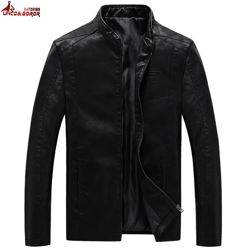 UNCO&BOROR plus size M~7XL 8XL Men's PU Jackets Coats Motorcycle Leather Jackets Men Autumn Leather Clothing Male Casual Coats
UNCO&BOROR plus size M~7XL 8XL Men's PU Jackets Coats Motorcycle Leather Jackets Men Autumn Leather Clothing Male Casual Coats