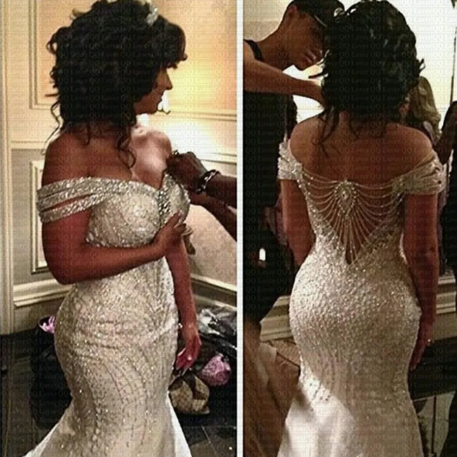 2019 New African Mermaid Wedding Dress Sheer Beading Saudi Arabia Bridal Gown Wedding Gowns
2019 New African Mermaid Wedding Dress Sheer Beading Saudi Arabia Bridal Gown Wedding Gowns
