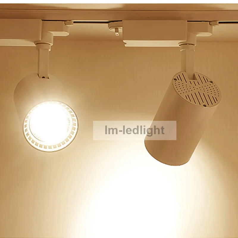 led rail 7W 20W 30W white black track head suspension luminaire track light rail fast ship 10pcs
led rail 7W 20W 30W white black track head suspension luminaire track light rail fast ship 10pcs