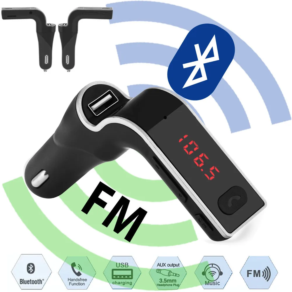 2019 Multifunction Car FM Transmitter Bluetooth Hands-free LCD MP3 Player Radio Adapter Kit Charger Usb To Mp3 Adapter H0201
2019 Multifunction Car FM Transmitter Bluetooth Hands-free LCD MP3 Player Radio Adapter Kit Charger Usb To Mp3 Adapter H0201