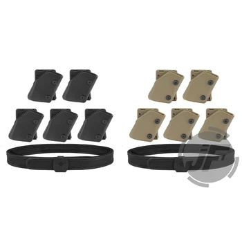 IPSC USPSA IDPA Competition High Speed Shooting Inner & Outer Belt w/ 5x Fast Draw Pistol Magazine Pouch Mag Carrier Holster
IPSC USPSA IDPA Competition High Speed Shooting Inner & Outer Belt w/ 5x Fast Draw Pistol Magazine Pouch Mag Carrier Holster