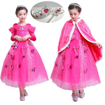 Girl Pink Ball Gown Long Sleeve Dress Princess Sleeping Beauty Aurora Cosplay Costume Children Carnival Clothes Party Dress
Girl Pink Ball Gown Long Sleeve Dress Princess Sleeping Beauty Aurora Cosplay Costume Children Carnival Clothes Party Dress