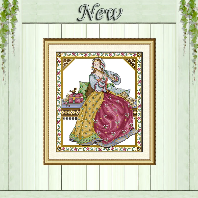 Solo girl beauty lady diy paintings counted printed on canvas needlework embroidery Sets DMC 11CT 14CT Cross Stitch kits Chinese
Solo girl beauty lady diy paintings counted printed on canvas needlework embroidery Sets DMC 11CT 14CT Cross Stitch kits Chinese