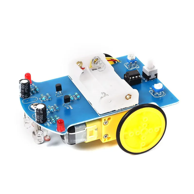 10pcs D2-1 DIY Kit Intelligent Tracking Line Smart Car Kit Suite TT Motor Electronic Production Smart Patrol Automobile Parts
10pcs D2-1 DIY Kit Intelligent Tracking Line Smart Car Kit Suite TT Motor Electronic Production Smart Patrol Automobile Parts