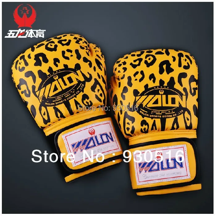WOLON Senior PU leather leopard print boxing gloves 10 oz / 284g / (71-91kg) yellow and white two optional colors
WOLON Senior PU leather leopard print boxing gloves 10 oz / 284g / (71-91kg) yellow and white two optional colors