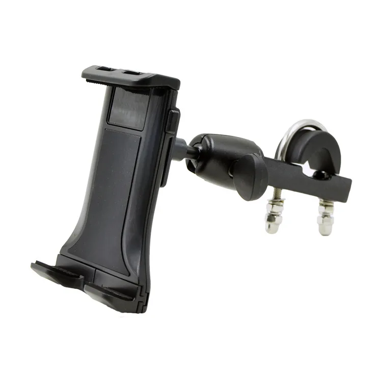 Motorcycle Tablet Holder Microphone Stand Handlebar Aluminum Alloy Mount Cell Phone Grip Holder Stand for 4-12 Mobile Devices
Motorcycle Tablet Holder Microphone Stand Handlebar Aluminum Alloy Mount Cell Phone Grip Holder Stand for 4-12 Mobile Devices