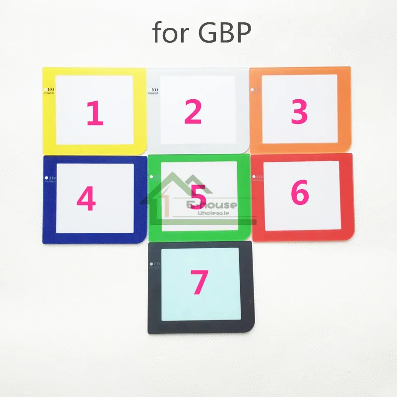 30pcs/ lot 7 Colors Optional Screen Lens Cover Screen Protector for Gameboy Pocket for GBP Screen Len with Light La
30pcs/ lot 7 Colors Optional Screen Lens Cover Screen Protector for Gameboy Pocket for GBP Screen Len with Light La