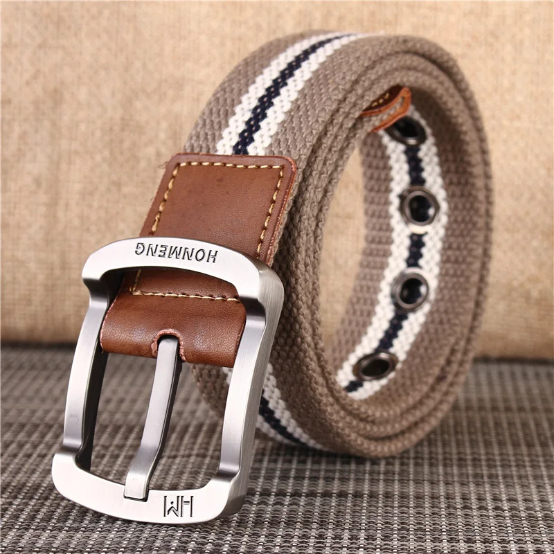 New Luxury Men Belts High Quality Outdoor Sport Canvas Belt for Men Fashion Waistband
New Luxury Men Belts High Quality Outdoor Sport Canvas Belt for Men Fashion Waistband