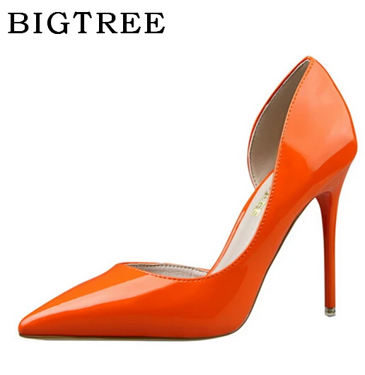 BIGTREE Multiple Colour Pumps Women's Shoes 2017 Summer 10.5 cm Korean Version Simple Shallow Mouth Hollow High-heeled Shoes
BIGTREE Multiple Colour Pumps Women's Shoes 2017 Summer 10.5 cm Korean Version Simple Shallow Mouth Hollow High-heeled Shoes