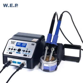 WEP 938D+ Upgrate Version SMD Soldeing Station With Dual Soldeing Iron