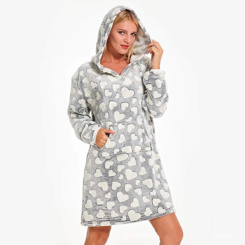 hooded nightdress