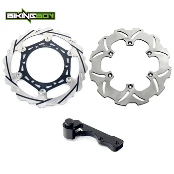 BIKINGBOY 270mm Front Rear Brake Discs Rotors Disks Bracket RM 125 96 97 98 99 00 01 02 03 04 05 06 07 08 09 RM 250 98-12 11 10
BIKINGBOY 270mm Front Rear Brake Discs Rotors Disks Bracket RM 125 96 97 98 99 00 01 02 03 04 05 06 07 08 09 RM 250 98-12 11 10