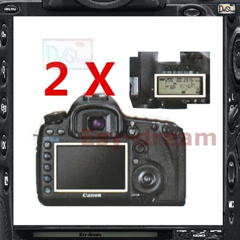 2pcs High Quality Main LCD + Shoulder Display Screen Film Protector For Canon 5D Mark III MKIII 5D3 5DIII PB435
2pcs High Quality Main LCD + Shoulder Display Screen Film Protector For Canon 5D Mark III MKIII 5D3 5DIII PB435
