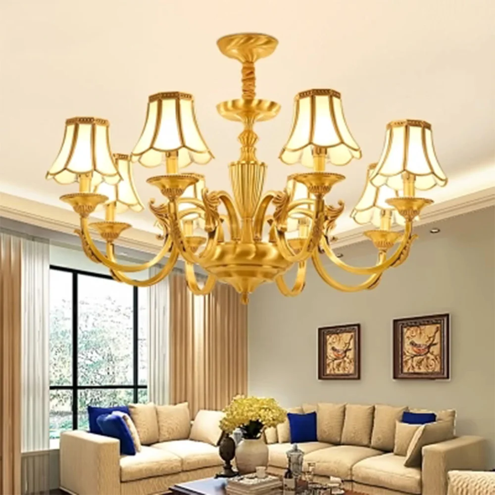 Copper Led pendant lights luminarias modern lighting fixture European bedroom warm e27 220v for decor vintage lamp
Copper Led pendant lights luminarias modern lighting fixture European bedroom warm e27 220v for decor vintage lamp
