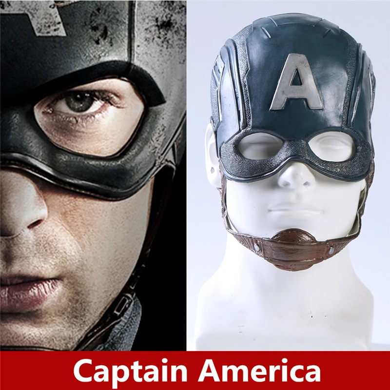 Anime Movie The Avengers Captain America Cosplay Mask Steven Rogers Helmet Soft Latex Mask Kids Adult Cosplay Props
Anime Movie The Avengers Captain America Cosplay Mask Steven Rogers Helmet Soft Latex Mask Kids Adult Cosplay Props