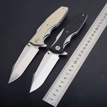 ZT0393 9cr14mov Blade G10 handle folding knife ball bearing flipper Outdoor Camping Hunting Survival Utility EDC Knife Tool Gift
ZT0393 9cr14mov Blade G10 handle folding knife ball bearing flipper Outdoor Camping Hunting Survival Utility EDC Knife Tool Gift