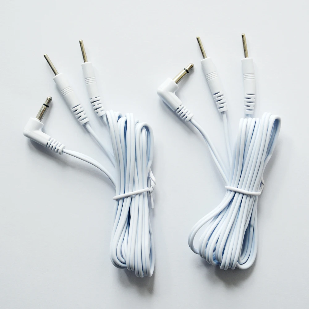 2 Pieces Jack DC Head 3.5mm TENS Unit Replacement Electrode Lead Wires Cables Reusable 2.0mm Plug In TENS Machine
2 Pieces Jack DC Head 3.5mm TENS Unit Replacement Electrode Lead Wires Cables Reusable 2.0mm Plug In TENS Machine